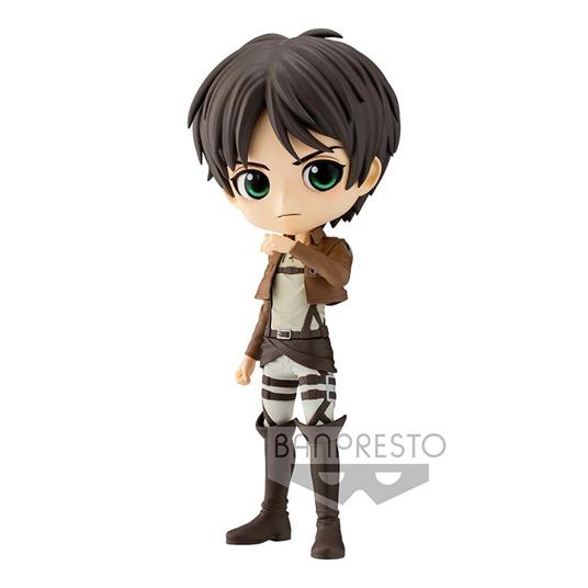 BANPRESTO Q POSKET (ATTACK ON TITAN) EREN YEAGER VER.B STATUETTA PVC FIGURE 14CM