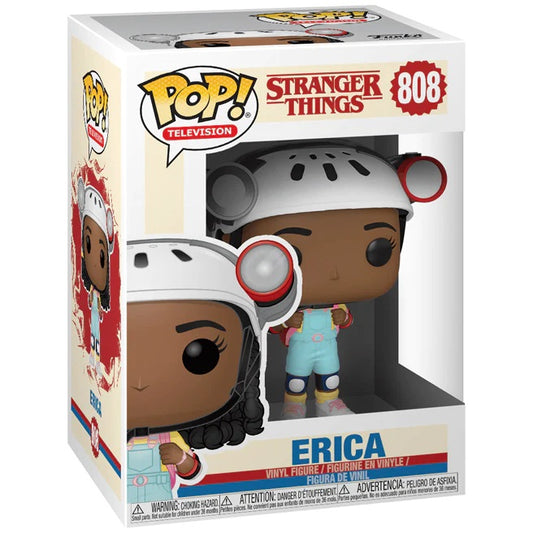 Funko Pop ! Tv Stranger Things S3 - Erica (808) Vinyl Figure 9Cm Serie Netflix