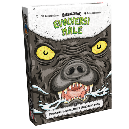 Barbascura X - Evolversi Male Gioco Di Carte Espansione Tasso E Granchio Ita