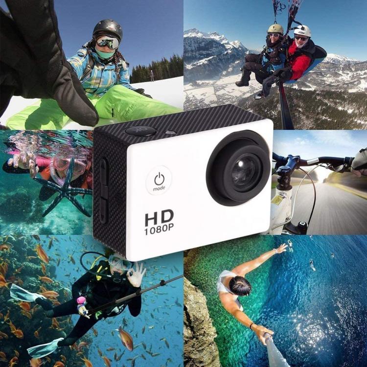 ACTION CAMERA PRO CAM SPORT ULTRA HD SCHERMO LCD VIDEOCAMERA SUBACQUEA 30M E-T08