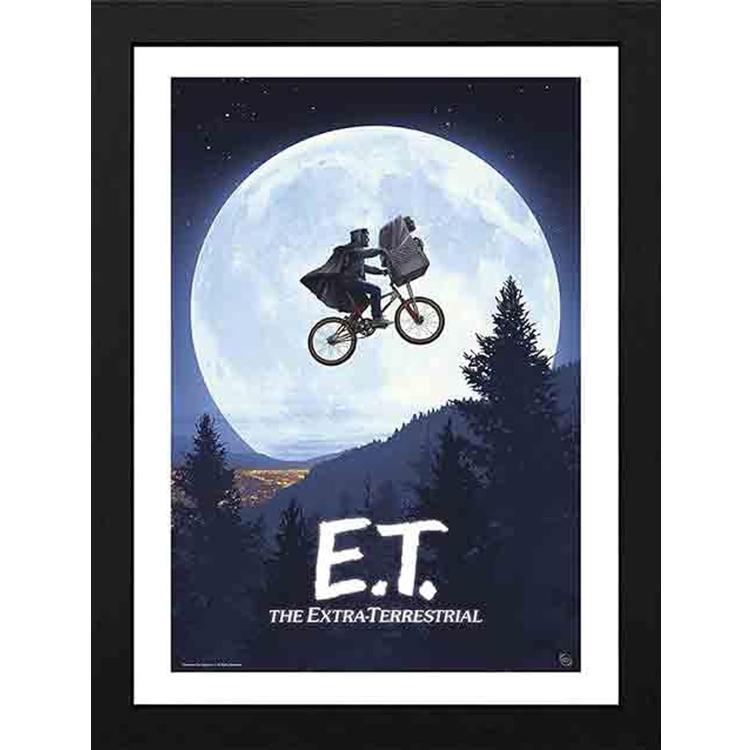 ABYSTYLE - E.T. EXTRATERRESTRE (MOON) POSTER INCORNICIATO QUADRO STAMPA CORNICE