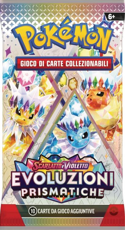 Pokemon Scarllatto E Violetto Evoluzioni Prismatiche Set Allenatore Fuoriclasse
