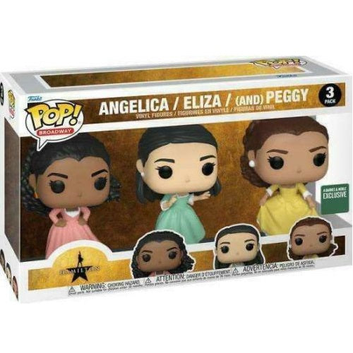 Funko Pop! Broadway: Hamilton (3Pk) Angelica / Eliza / (And) Peggy - Special Exm