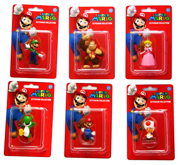 COLLEZIONE - SUPER MARIO BROS - KEYCHAIN COLLECTION- VIDEOGIOCO NINTENDO SWITCH