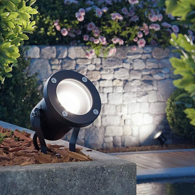 Faretto Giardino Picchetto Parete Esterno Segnapassi Orientabile Led Gu10