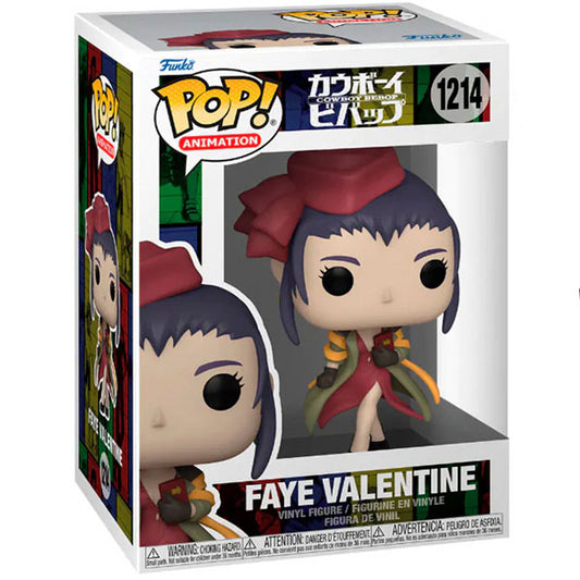 Funko Pop ! Animation Cowboy Bebop - Faye Valentine (1214) Girl Vinyl Figure