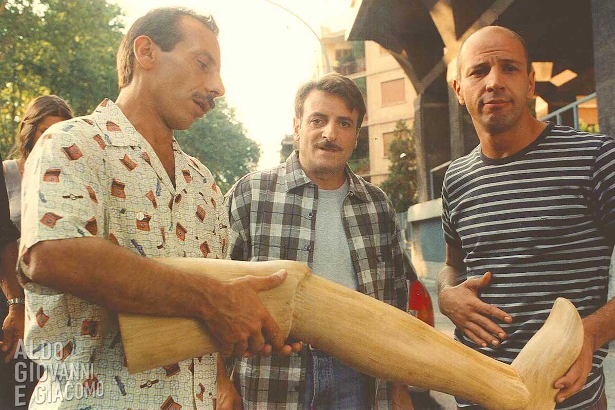MYAGG Tre Uomini E Una Gamba Garpez Replica 20cm Aldo, Giovanni e Giacomo