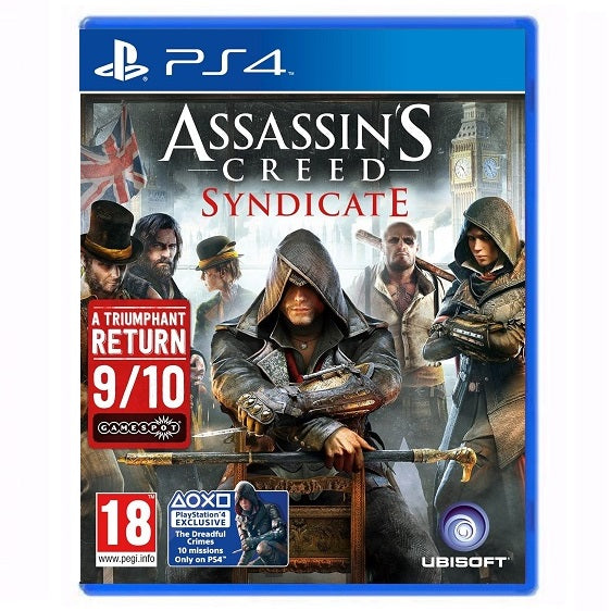 ASSASSIN'S CREED SYNDICATE PS4 VIDEOGIOCO ITALIANO GIOCO EU PLAYSTATION 4 NUOVO