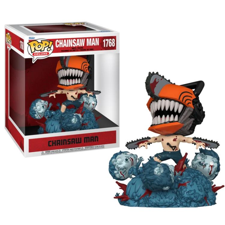 Funko Pop ! Deluxe Animation Chainsaw Man - (1763) Chainsaw Man Figure 15Cm