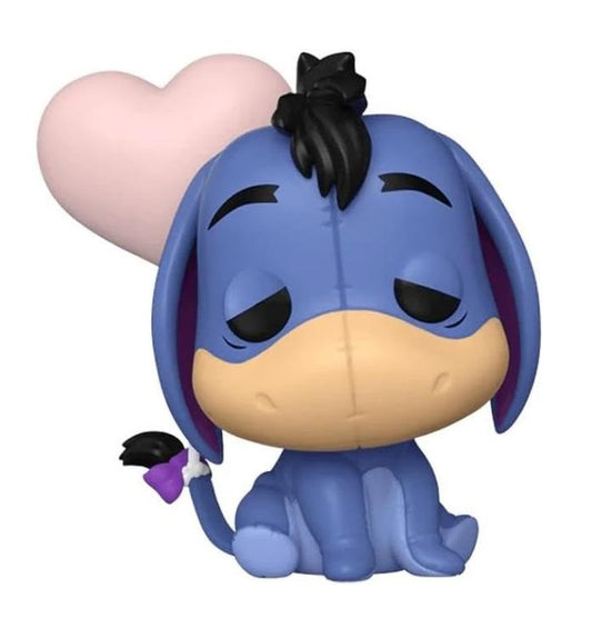 Funko Pop ! Disney Winnie The Pooh - (1413) Eeyore W/ Balloon Cuore Special 9Cm