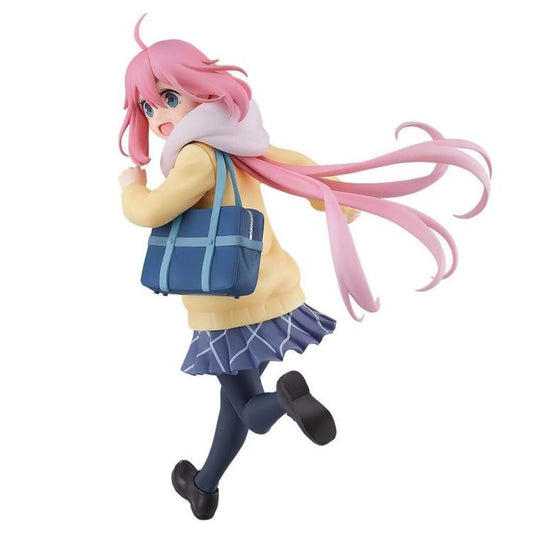 Pop Up Parade Laid-Back Camp (Nadeshiko Kagamihara) Figure Pvc 15Cm Statuetta