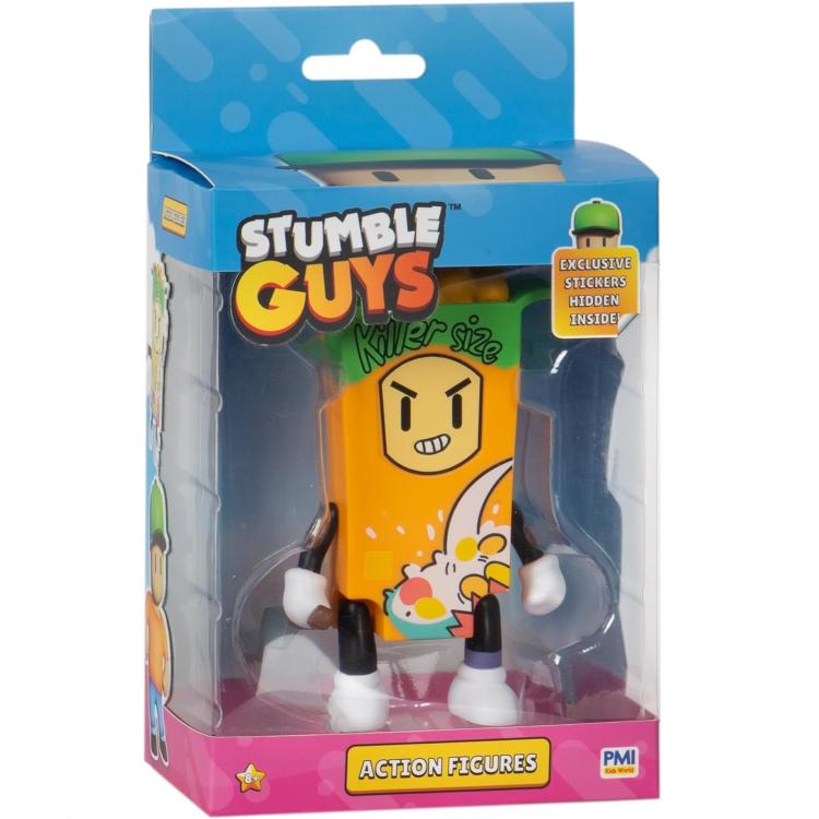 Stumble Guys Action Figure Pmi Cereal Killer Con Adesivi Esclusivi Nascosti