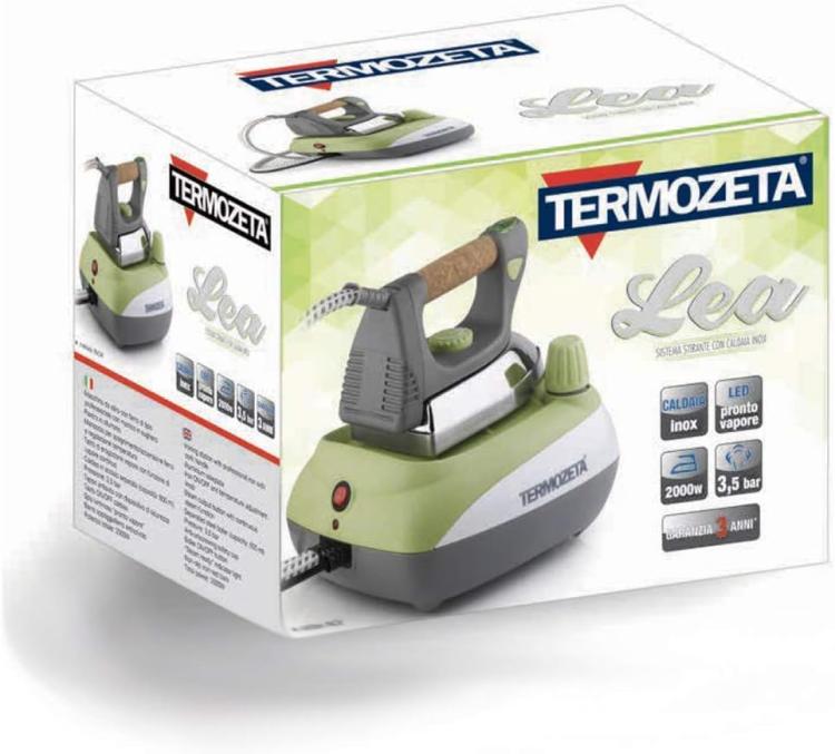 Termozeta Lea Ferro Da Stiro A Vapore Professionale Caldaia Acciaio Inox Sughero