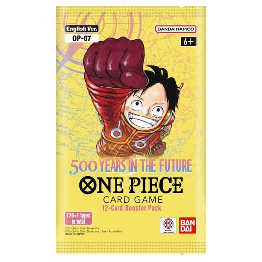 BANDAI ONE PIECE CARD GAMES FUTURE 500 YEARS LATER OP-07 BOX 24 BUSTINE CARTE EU