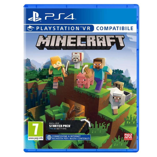 Minecraft Ps4 Starter Collection Gioco Italiano Playstation 4 Videogioco Nuovo