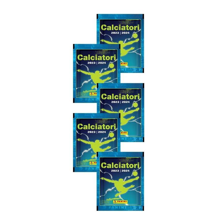 CALCIATORI PANINI 2023-2024 ECO BLISTER PACK DI 5 BUSTINE (35 FIGURINE) SERIE A