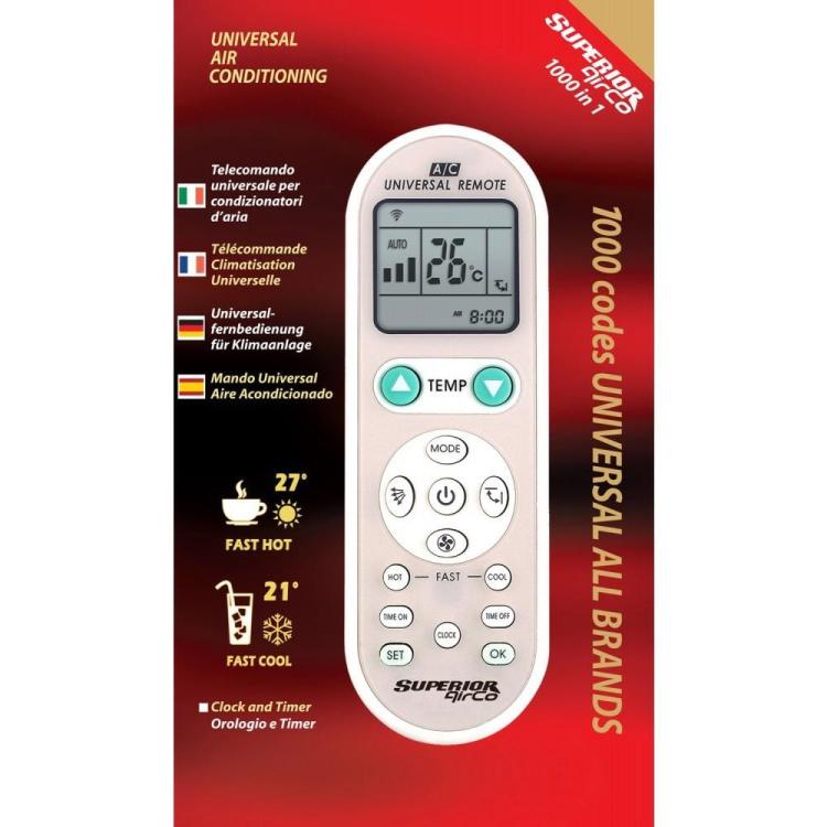 Superior Telecomando Universale Climatizzatori Airco Simply Condizionatori Aria