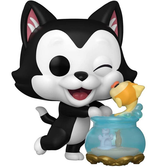 Funko Pop ! Disney Pinocchio - (1025) Figaro With Cleo Figure Gattino Pesciolino
