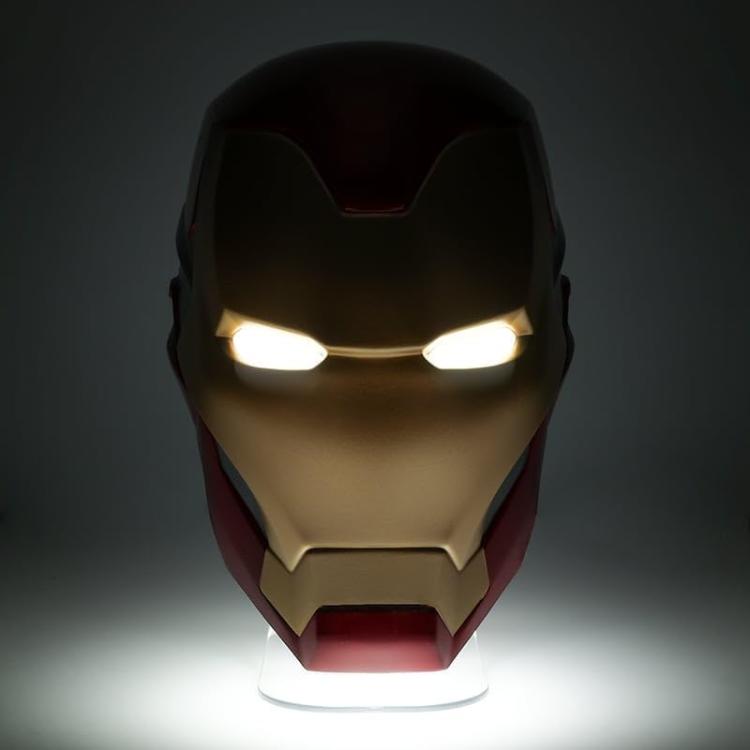 Paladone Marvel Iron Man Mask Light Lampada Tony Stark Face Helmet Avengers