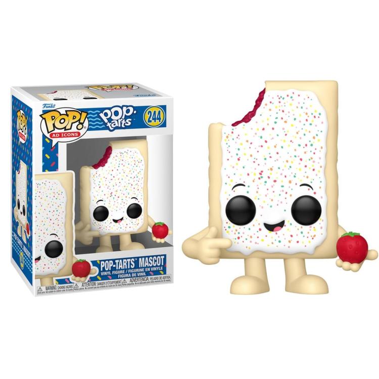 Funko Pop ! Ad Icons - Pop Tarts (244) - Pop Tarts Mascot Vinyl Figure 9Cm
