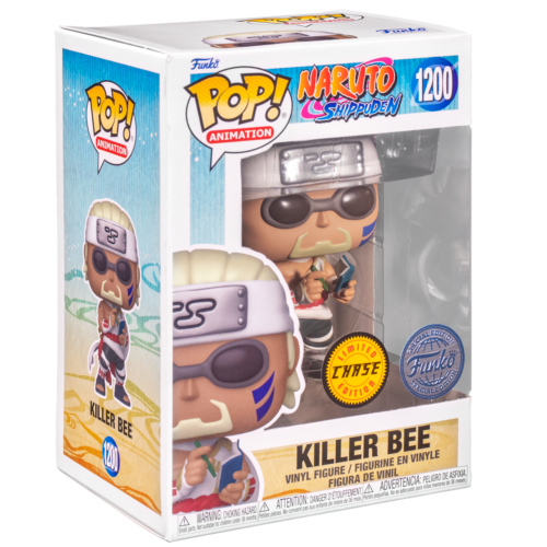 Funko Pop ! Animation Naruto Shippuden - (1200) Killer Bee Chase Special Exm 9Cm