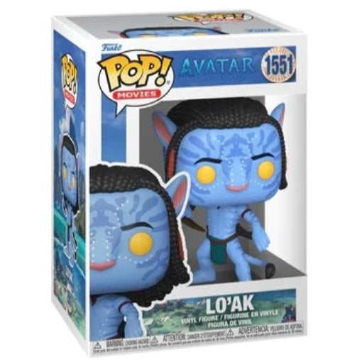 Funko Pop ! Movies Avatar The Way Of Water - (1551) Lo'Ak Battle Figure 9Cm