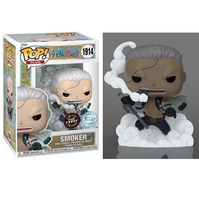 Funko Pop ! Animation - One Piece (1914 ) Smoker Wchase (Exclusive) 9 Cm