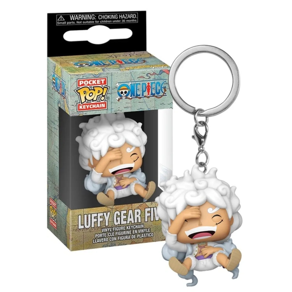 Funko Key! One Piece: Luffy Gear Five Portachiavi Keychain 4cm OP
