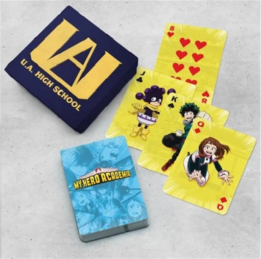 Paladone My Hero Academia Mazzo Carte Da Gioco Francesi Serigrafato High School
