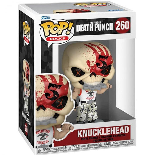 Funko Pop ! Rocks Five Finger Death Punch - Knucklehead (260) Vinyl Band Metal