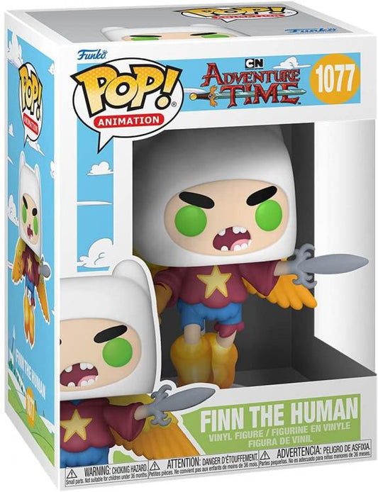 Funko Pop ! Animation Adventure Time Cn - Finn The Human (1077) Vinyl Figure