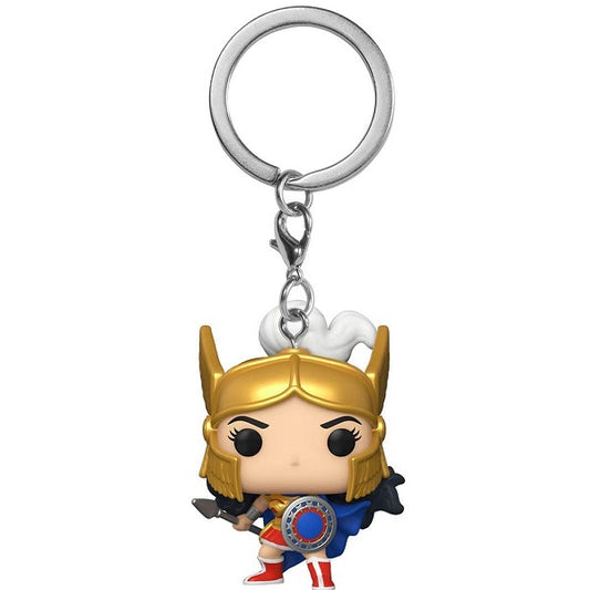 Funko Pop Pocket Keychain Wonder Woman 80Th Challenge Of The Gods Portachiavi