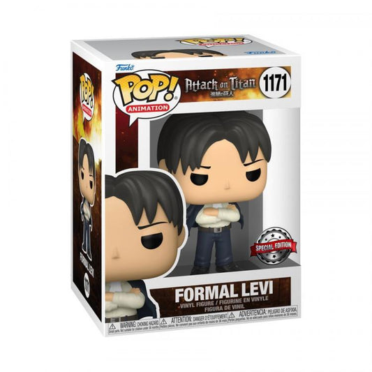 Funko Pop ! Animation Attack On Titan - Formal Levi (1171) Vinyl Special Edition