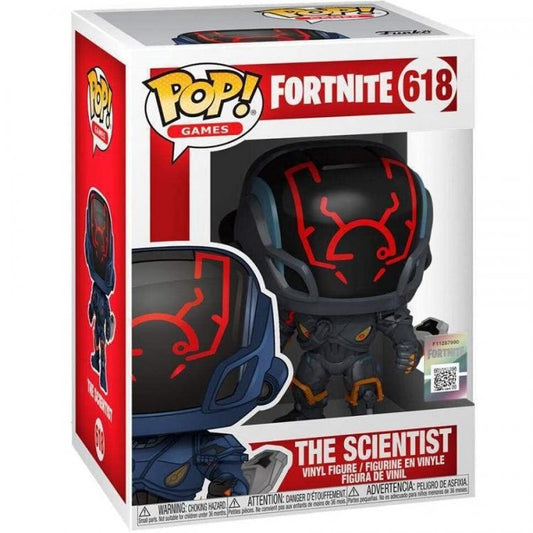 Funko Pop ! Games Fortnite - The Scientist (618) Vinyl Figure Da Collezione