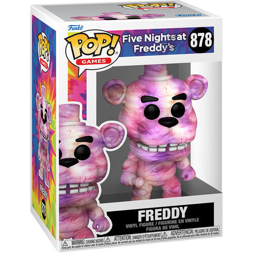 Funko Pop ! Games Five Nights At Freddy'S - (878) Tie-Dye Freddy Figure Fnaf 9Cm