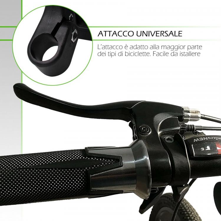 Coppia Leve Freni In Resina Bici Freno Regolabile Universale Bicicletta Mtb Bike