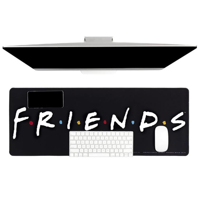 Paladone Desk Mat (Friends) Tappetino Mouse Pad Xxl Gaming Pc Tv Tappeto 30X80Cm