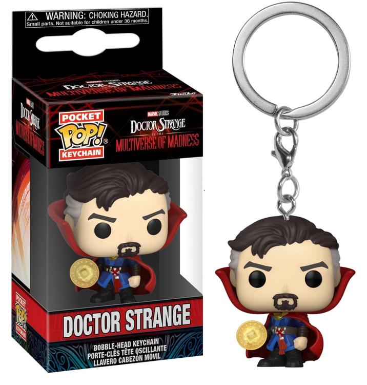 Funko Pop ! Keychain Pocket Marvel Doctor Strange (Doctor Strange) Portachiavi