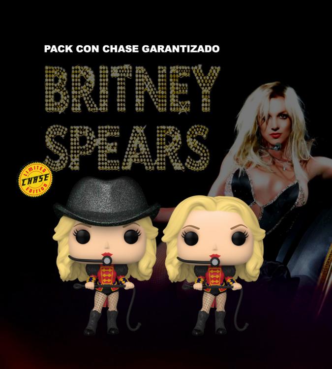 Funko Pop Rocks Britney Spears - Britney Spears 262 Circus Chase Special Figure