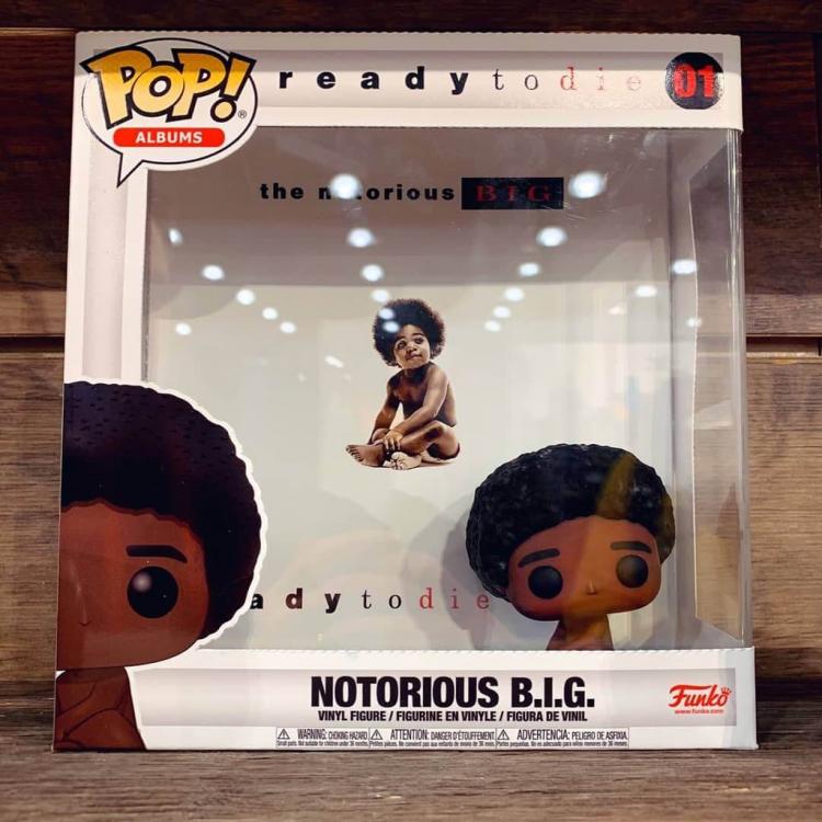 Funko Pop! Albums Biggie Smalls 01 - Notorious Big Rapper Pop Figure B.I.G.