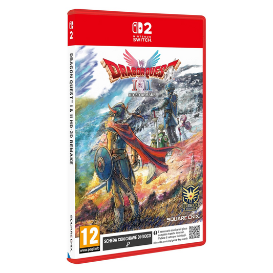 Dragon Quest I & II HD-2D Remake Nintendo Switch 2 Gioco Pal Italiano
