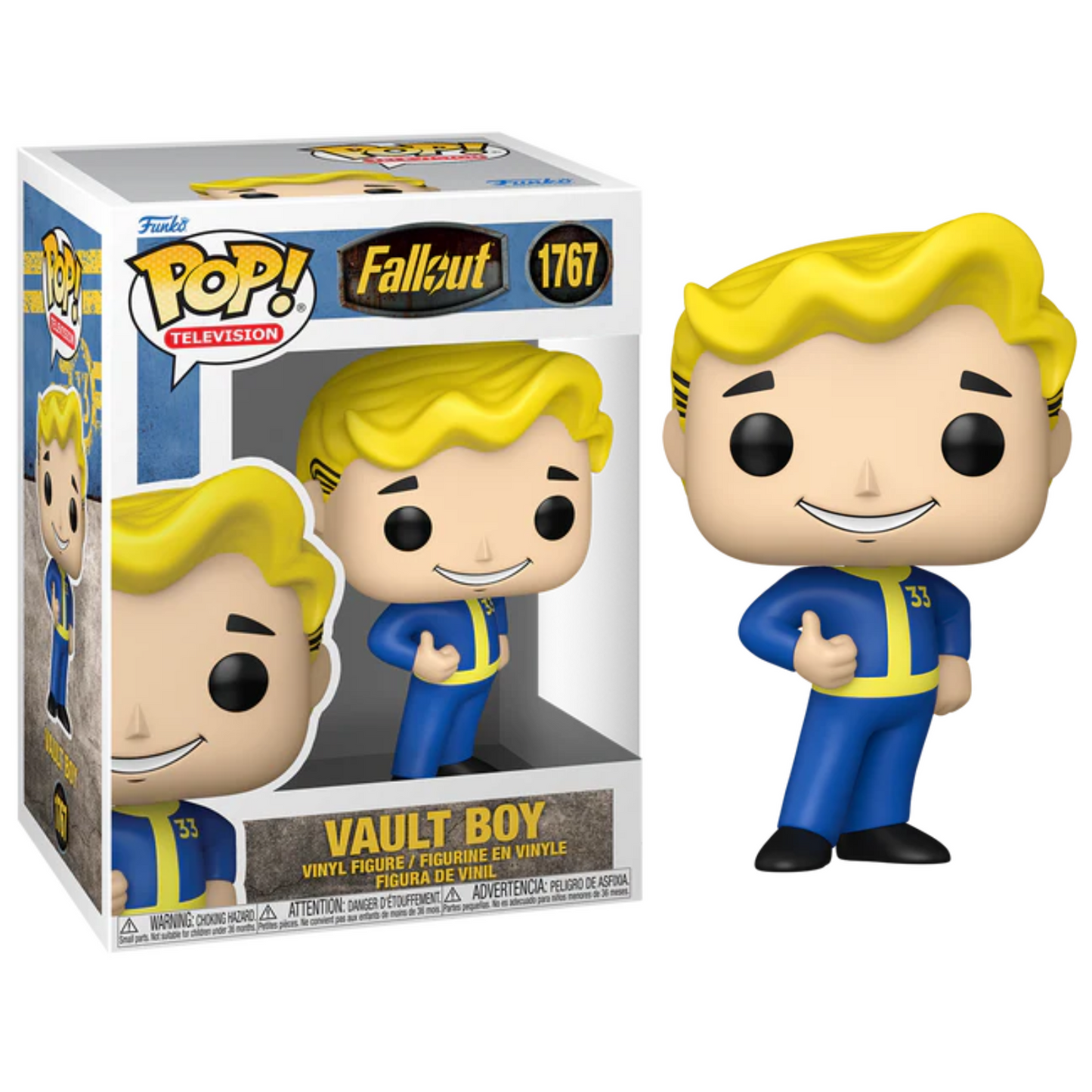Funko Pop ! TV Fallout Vault Boy - (1766) Vinyl Figure 9cm Preordine