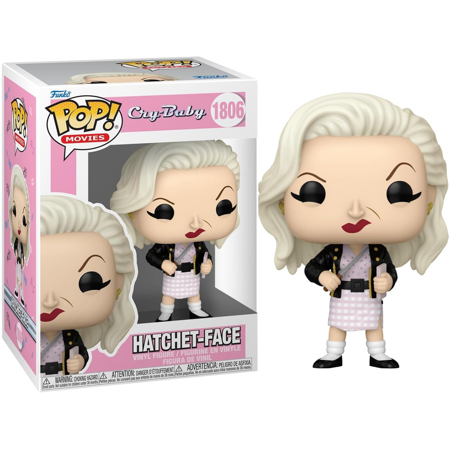 Funko Pop ! Movies - Cry-Baby (1806) Hatchet-Face Vinyl Figure 9cm