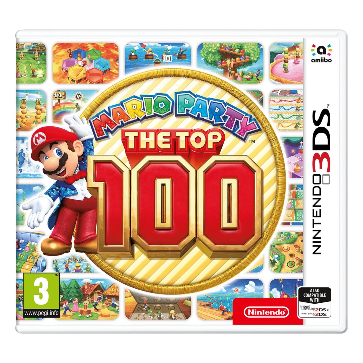 Mario Party The Top 100 Nintendo 3DS Nuovo Sigillato ITA