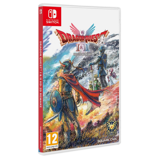 Dragon Quest I & II HD-2D Remake Nintendo Switch Gioco Pal Italiano Nuovo