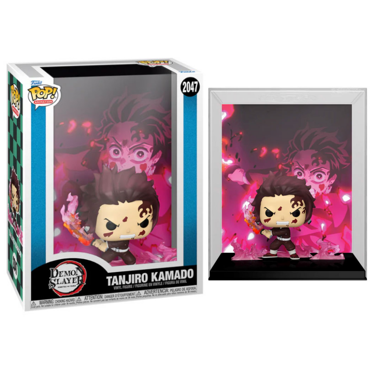 Funko Pop ! Cover - Demon Slayer (2047) Tanjiro Kamado Vinyl Figure 9cm (Preorder)