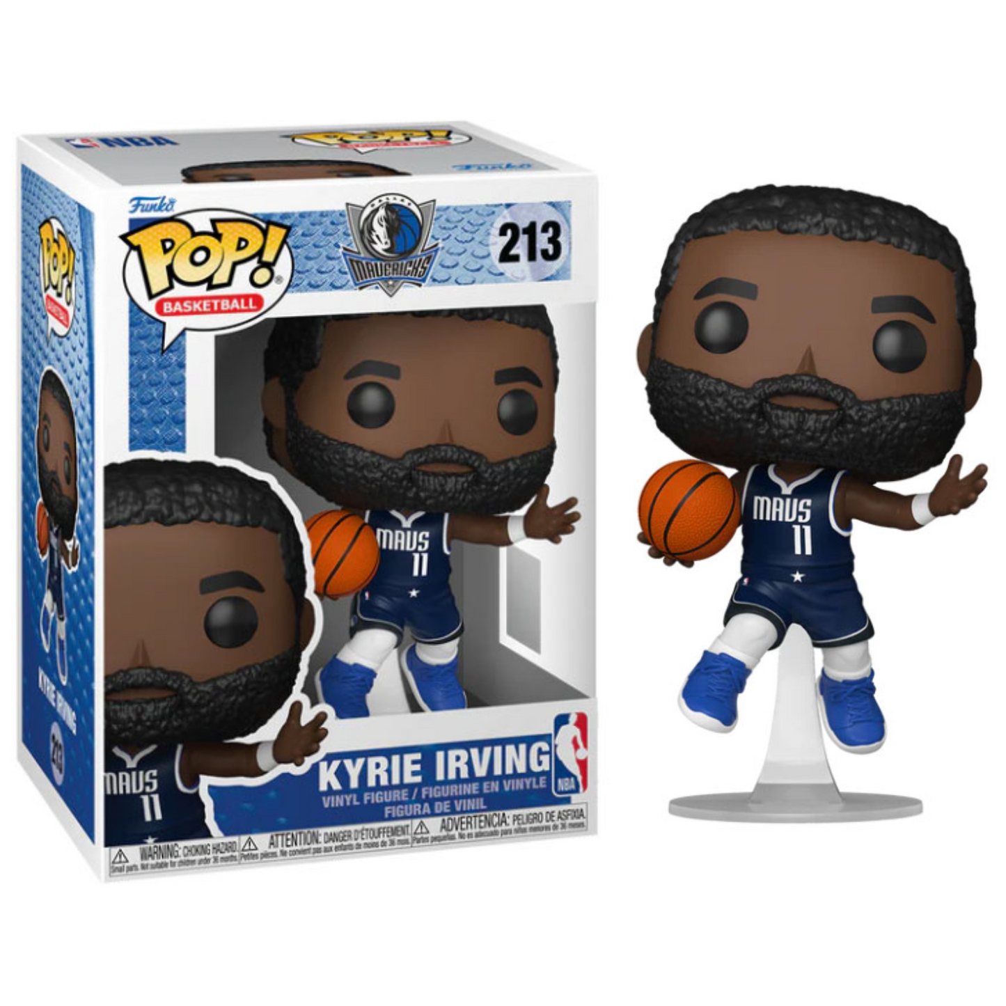 Funko Pop ! NBA - Dallas Mavericks (213) Kyrie Irving 9cm (Preorder)