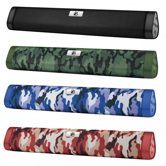 Fenner Speaker Soundbar Bluetooth Tf/Usb/Fm/Aux Smartphone Console Tv Pc | Red