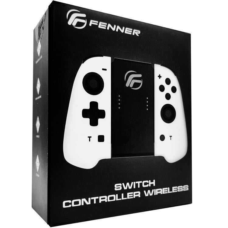 Fenner Nintendo Switch Tech Controller Joy Con Wireless White Senza Fili