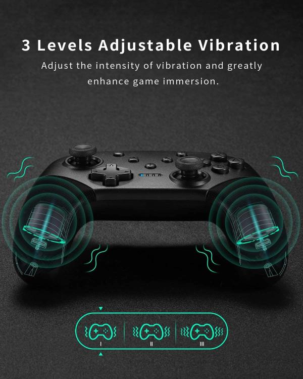 CONTROLLER PRO WIRELESS NINTENDO SWITCH FENNER TECH (PC+ANDROID) COMPUTER